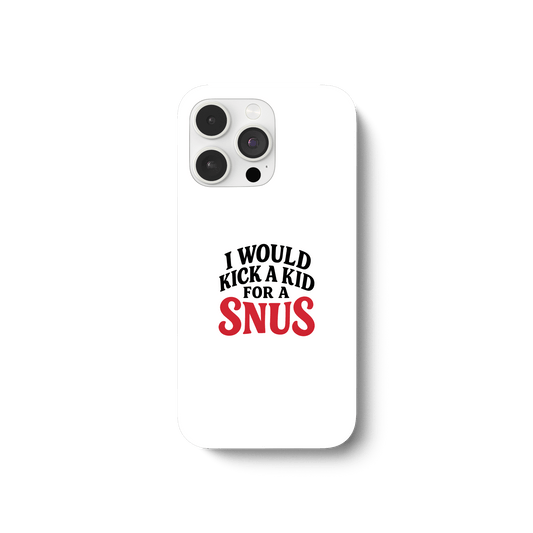 I WOULD KICK A KID FOR A SNUS - iPhone 13 Pro Handyhülle - Mein Shop