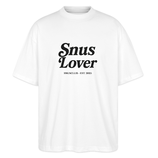 SNUS LOVER TEE WHITE - Weiß