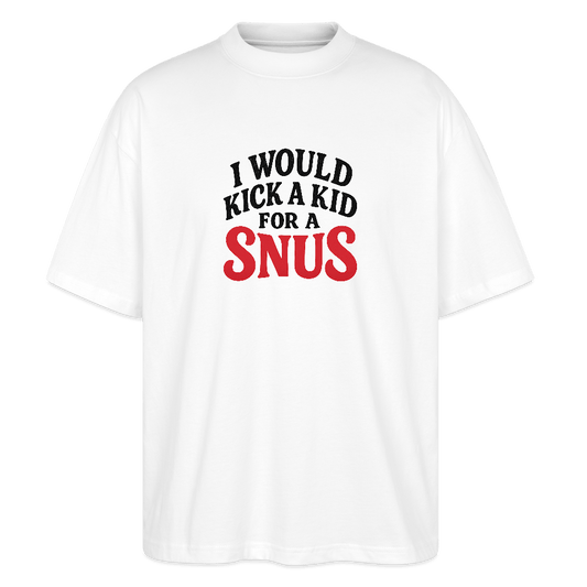 KICK 4 SNUS TEE WHITE - Mein Shop